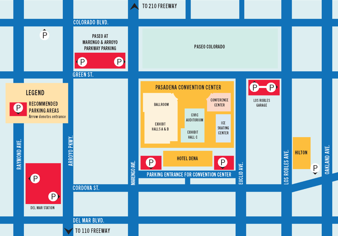 Parking & Directions to the Pasadena Convention Center | Visit Pasadena